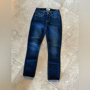 PAIGE Dark Indigo Skinny Jeans